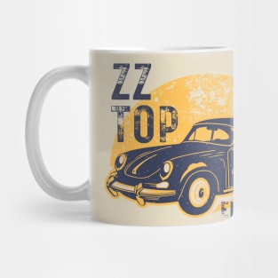 Zz Top - Eliminator // Art Work Logos Vintage Style Fan Art Designs Mug